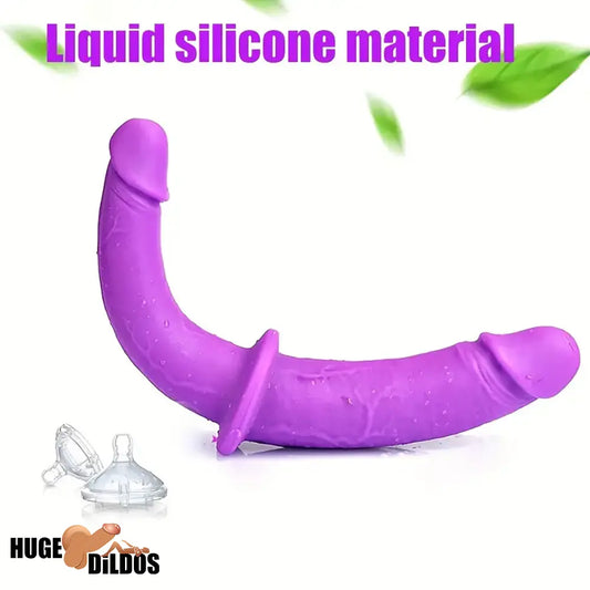 11.22in 12in Double-headed Big Dildo For Female Pleasure Adult Sex Love