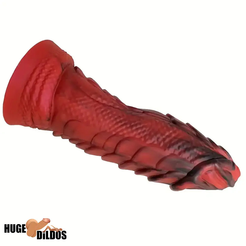 7.87in Silicone Flexible Snake Fantasy Handheld Dildo For Couples Lesbian