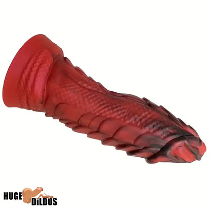 7.87in Silicone Flexible Snake Fantasy Handheld Dildo For Couples Lesbian