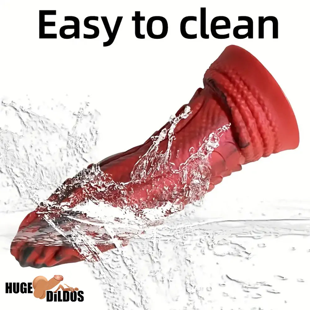 7.87in Silicone Flexible Snake Fantasy Handheld Dildo For Couples Lesbian