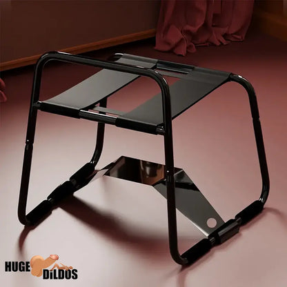 Enhancer Metal Dildo Chair With Dildo Base Bouncing Mount Sex Stool