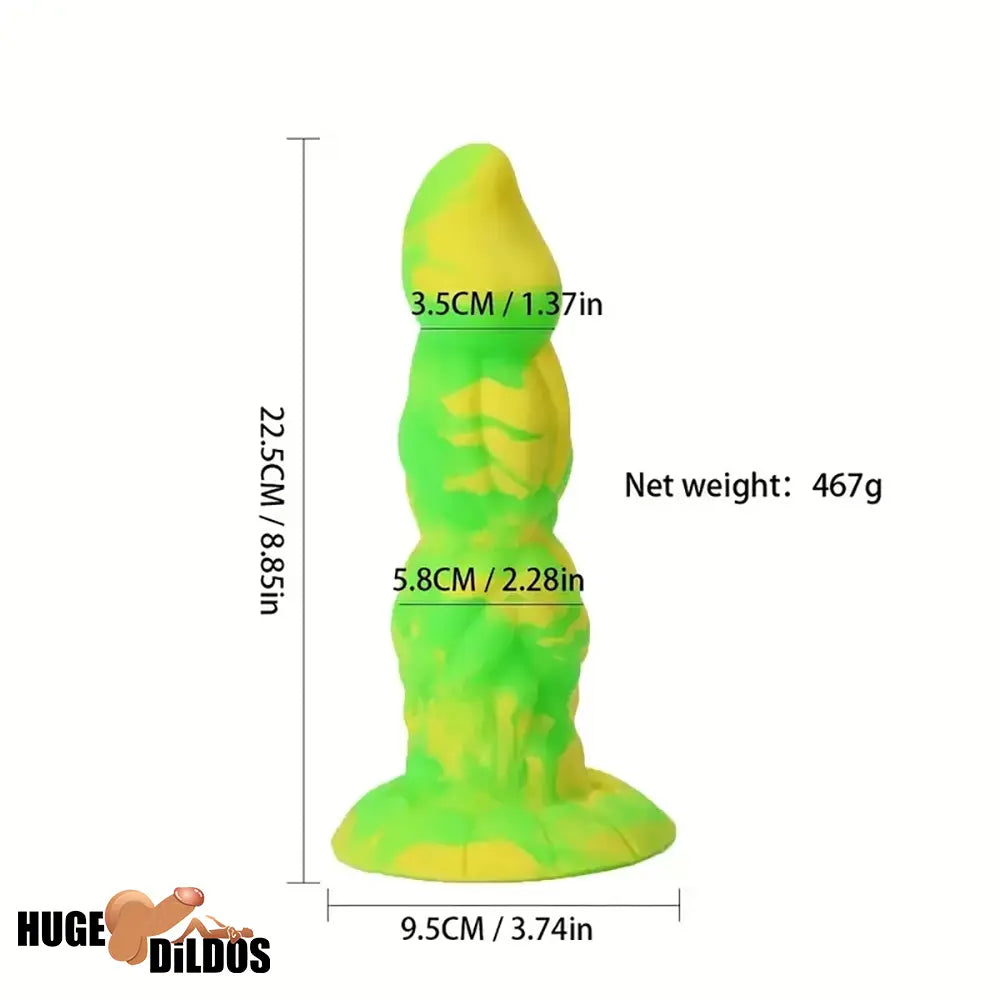 8.85in Monster Anal Silicone Fantasy Big Dildo For Women Vagina Adults