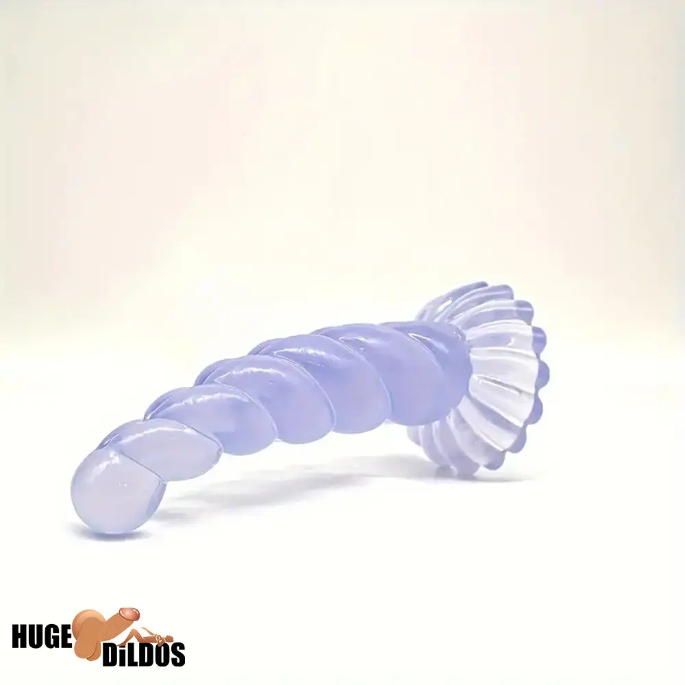 6.69in Real Fantasy Odd Twist Dildo For Women Vagina With Sucker Toy