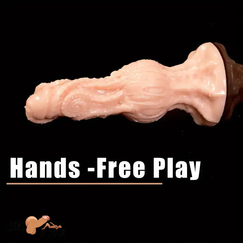 8.46in Monster Fantasy Big Dildo Sex Toy For Handheld Increased Stimulation