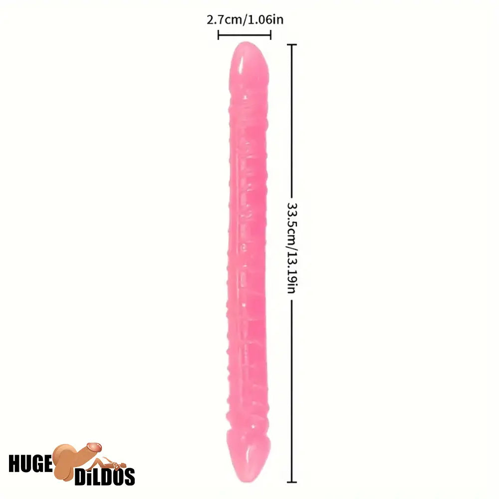 13.19in Dual Ended Long Big Dildo Body-Safe For Increased Stimulation