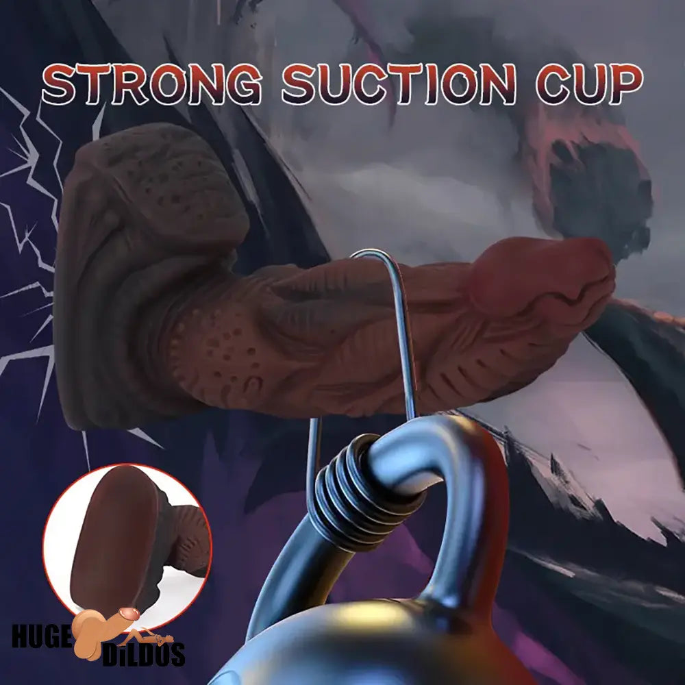 6.77in Fantasy Monster Knots Silicone Soft Dildo Sex Toy For Adults Love