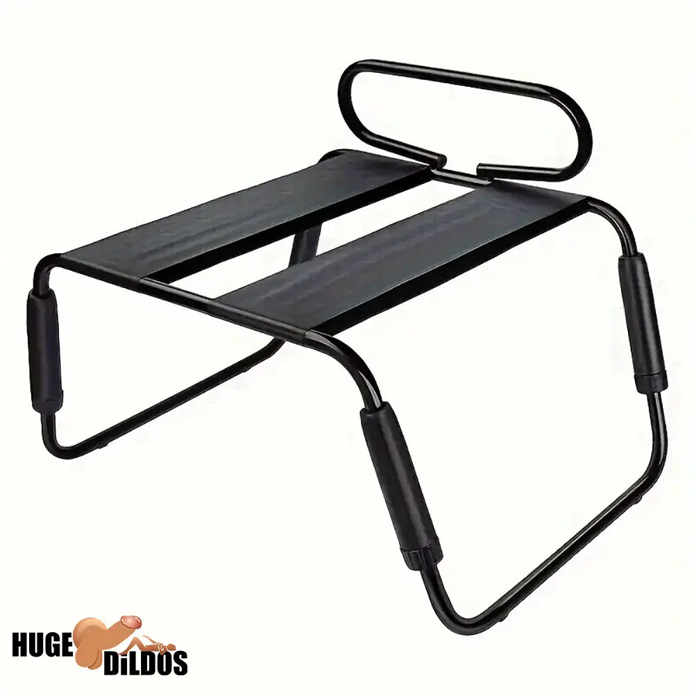 Adjustable Metal Folding Dildo Chair For Adults With Removable Headrest