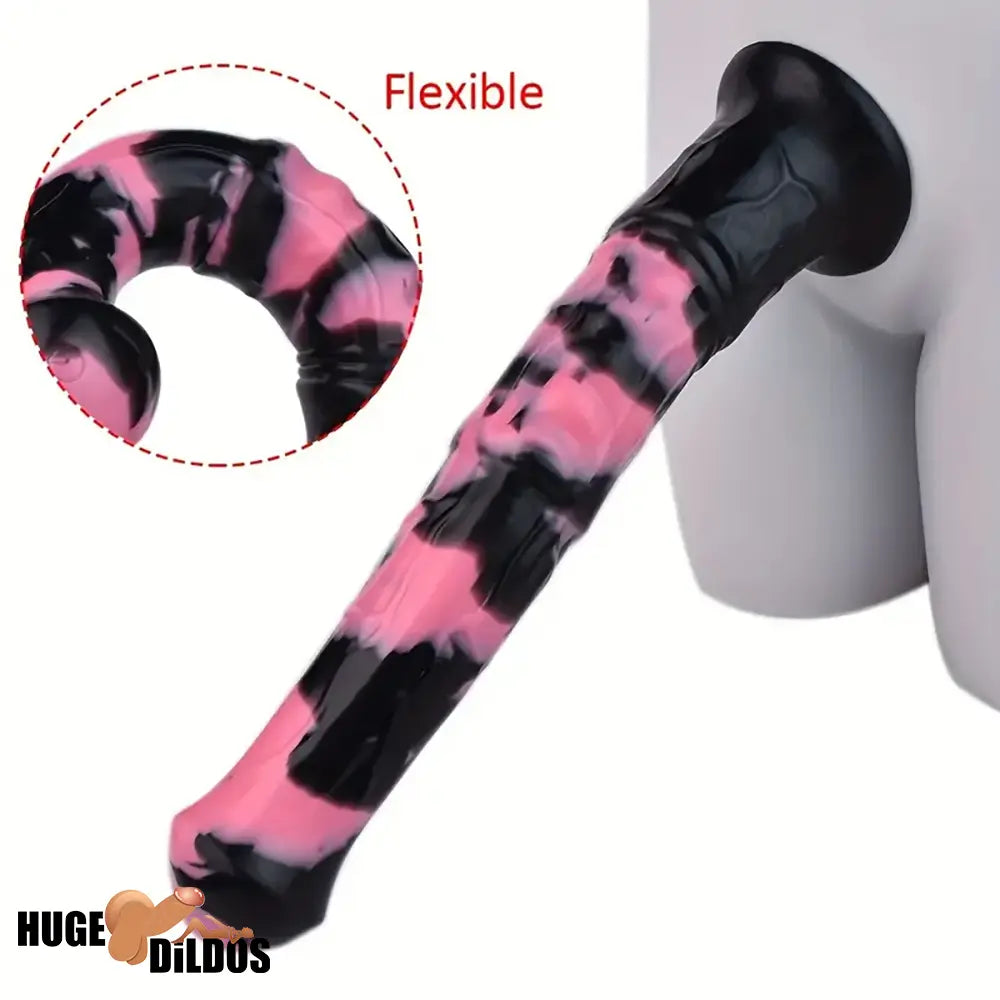 11.61in 14.17in 16.53in Big Long Realistic Animal Horse Cock Clit Penis Dildo