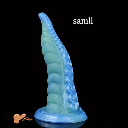 7.16in 9.05in Fantasy Monster Octopus Tentacle Silicone Flexible Soft Dildo