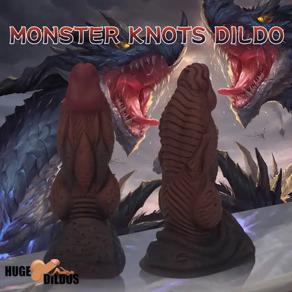 6.77in Fantasy Monster Knots Silicone Soft Dildo Sex Toy For Adults Love