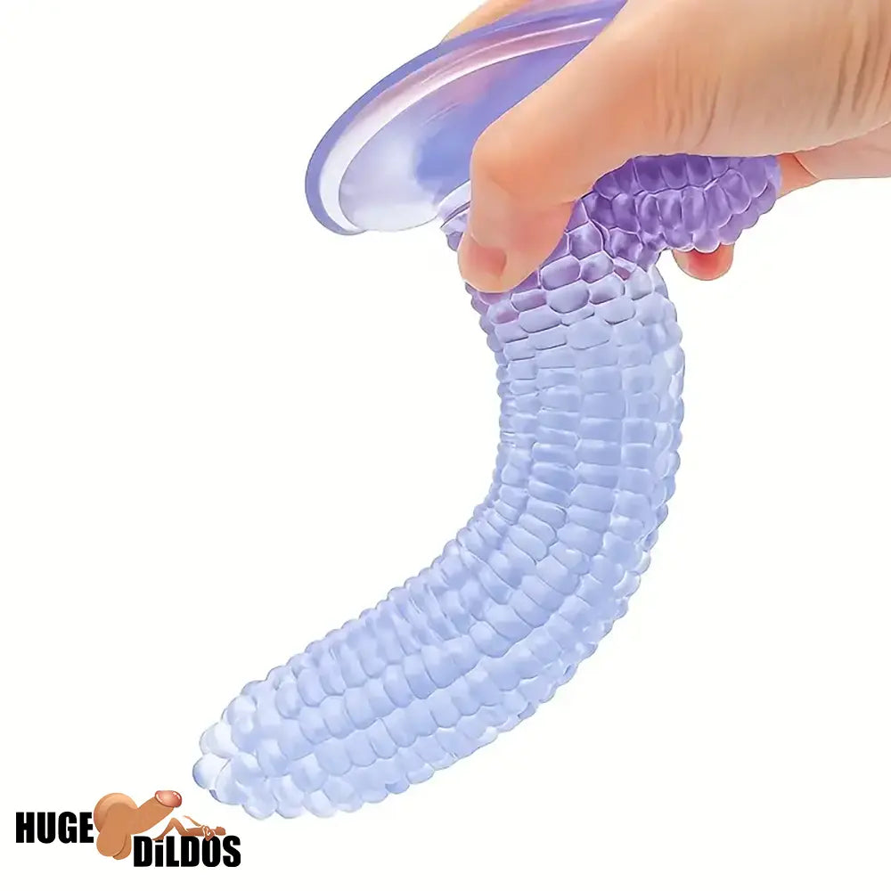 7.9in Real Vegetable Corn Body-Safe Dildo For Women Vaginal Sex Pleasure