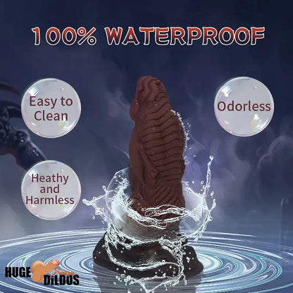 6.77in Fantasy Monster Knots Silicone Soft Dildo Sex Toy For Adults Love