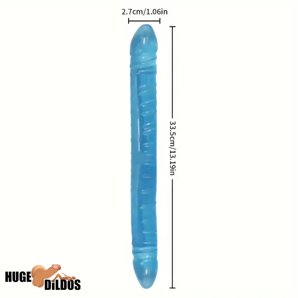 13.19in Dual Ended Long Big Dildo Body-Safe For Increased Stimulation