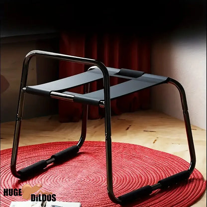 BDSM Enhancer Metal Sex Dildo Chair Weightless Bouncing Mount Stool