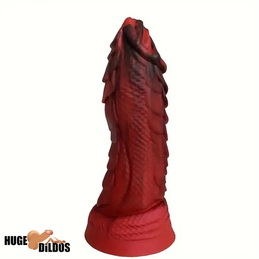 7.87in Silicone Flexible Snake Fantasy Handheld Dildo For Couples Lesbian