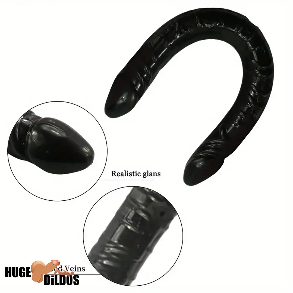 13.19in Dual Ended Long Big Dildo Body-Safe For Increased Stimulation