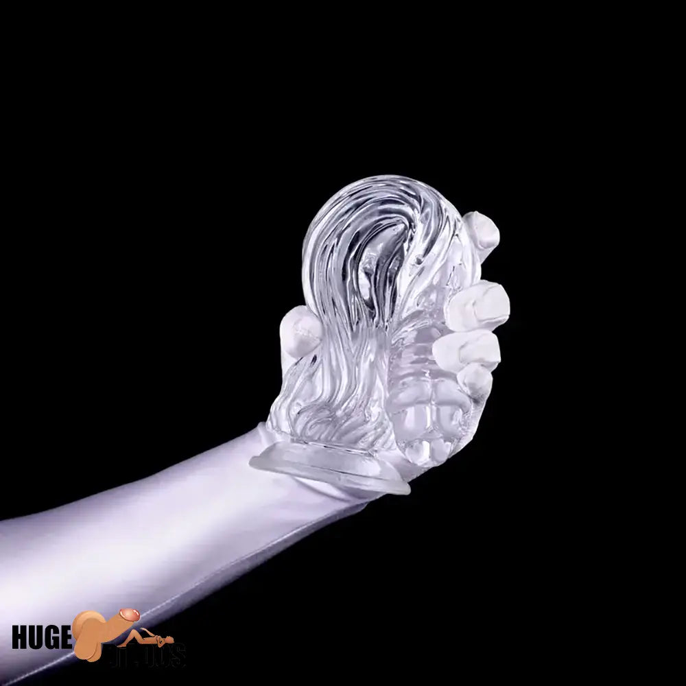 9.5in 10.7in 11.8in Clear Crystal Huge Animal Dildo For Love Cock Sex Toy