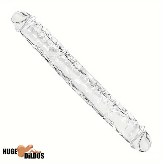 13.18in Realistic Double Headed Long Dildo For Female Male Female User