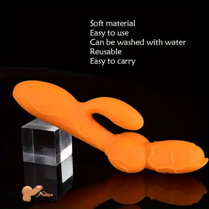 8.5in Silicone Soft Big Dildo For Women Men G-Spot Vaginal Indoor Sex Toy