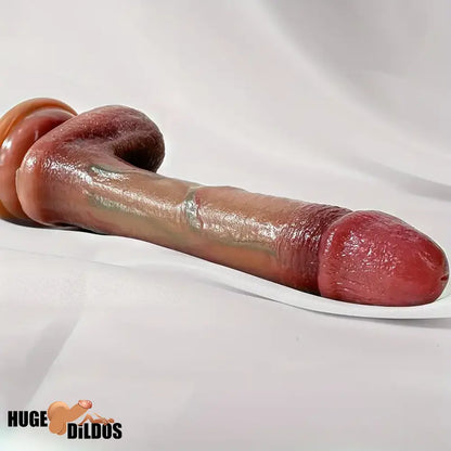7.48in 8.66in Real Lifelike Silicone Soft Dildo For Female Sex Cock Pleasure