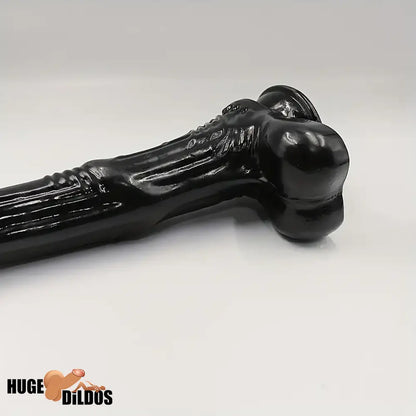 6.6in 7.8in 8.6in 9.8in Clear Black Horse Cock Dildo For G-Spot Advancers