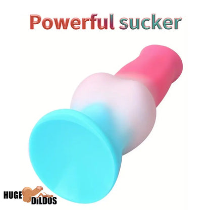 5.31in 7.09in 8.66in Fantasy Animal Dog Play knot Silicone Thick Soft Dildo