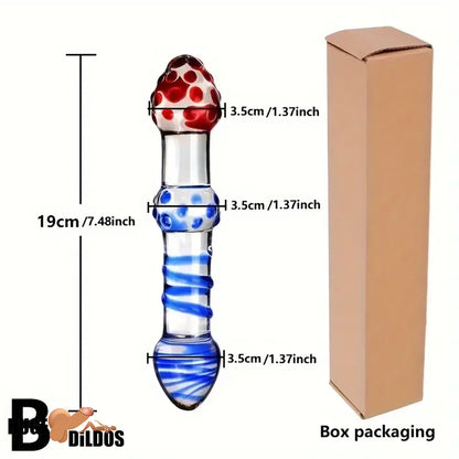 Multiple Options Glass Crystal Dildo For Women Men Couple G-spot Sex