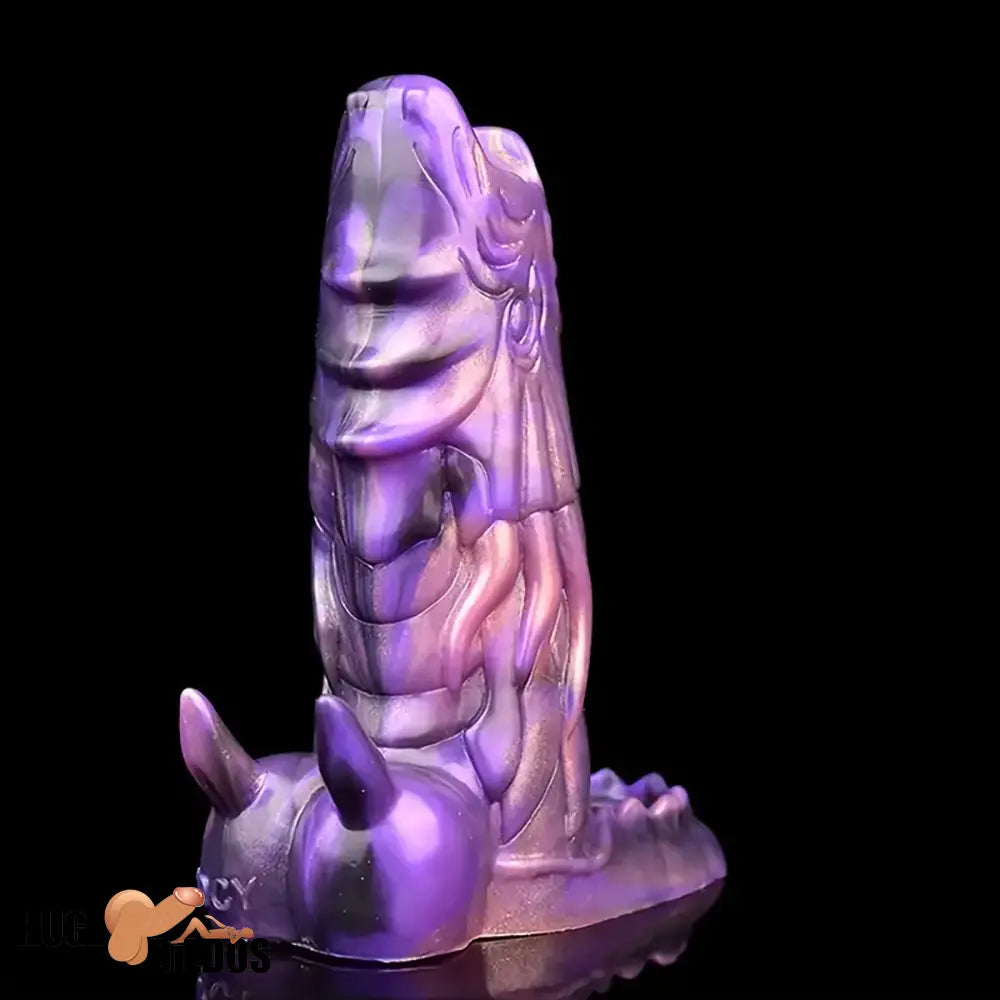 5.91in Silicone Dragon Fantasy Hollow Dildo Sleeve For Masturbation