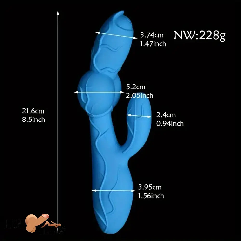 8.5in Silicone Soft Big Dildo For Women Men G-Spot Vaginal Indoor Sex Toy