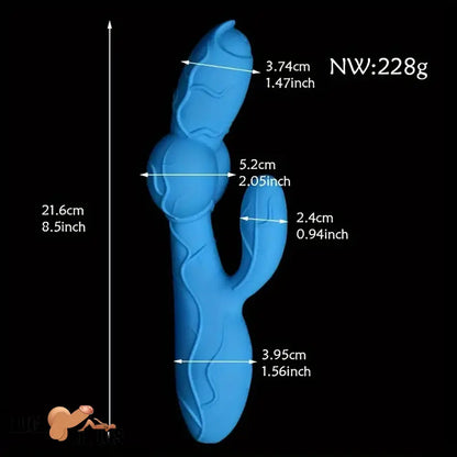 8.5in Silicone Soft Big Dildo For Women Men G-Spot Vaginal Indoor Sex Toy