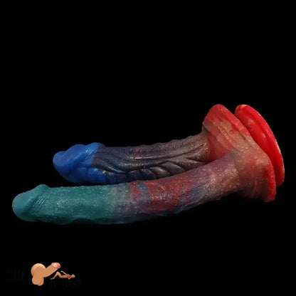 9.45in 10.63in Creature Silicone Big U-shaped Double-headed Monster Dildo