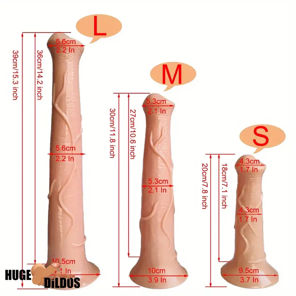 7.8in 11.8in 15.3in Animal Horse Cock Large Dildo For Women G Spot Clit
