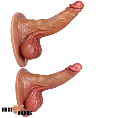 8.07in 9.25in Soft Liquid Silicone Big Real Masturbation Large Dildo