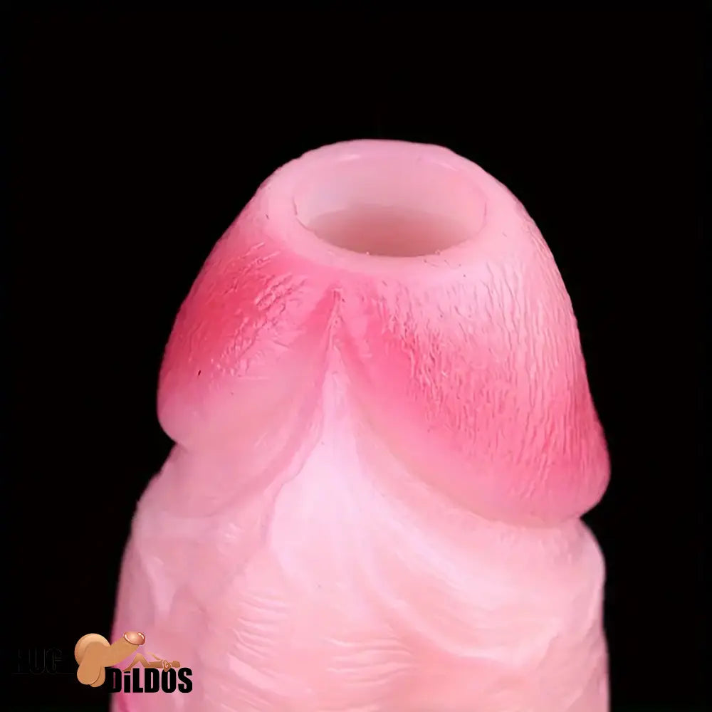 5.31in Silicone Soft Dildo Sleeve Flexible Penis Extender For Sex Time