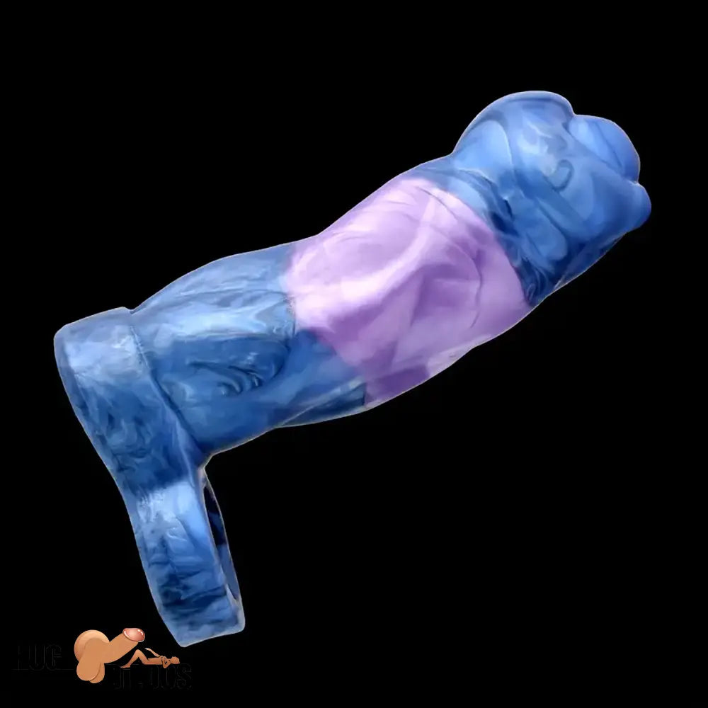 Multiple Lengths Fantasy Silicone Soft Dildo Sleeve With Anti-drop Ring