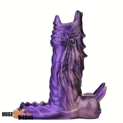 5.91in Silicone Dragon Fantasy Hollow Dildo Sleeve For Masturbation