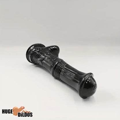 6.6in 7.8in 8.6in 9.8in Clear Black Horse Cock Dildo For G-Spot Advancers