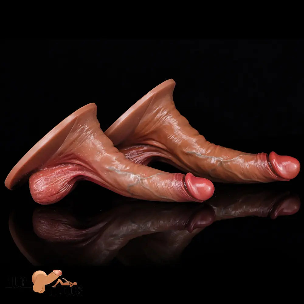8.07in 9.25in Soft Liquid Silicone Big Real Masturbation Large Dildo