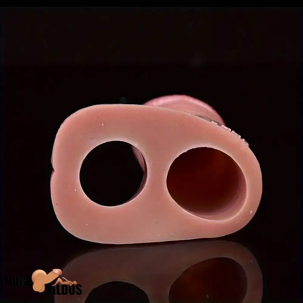 5in Realistic Silicone Soft Dildo Sleeve For Hollow Enlargement Sex Toy