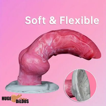 Multiple Models Monster Silicone Soft Animal Dog Knot Dildos With Suction Cup