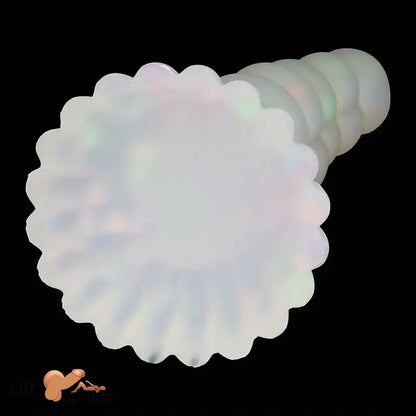 5.43in 8.86in Big Lifelike Jelly Glowing Dildo With Sucker Sex Toy Advancers