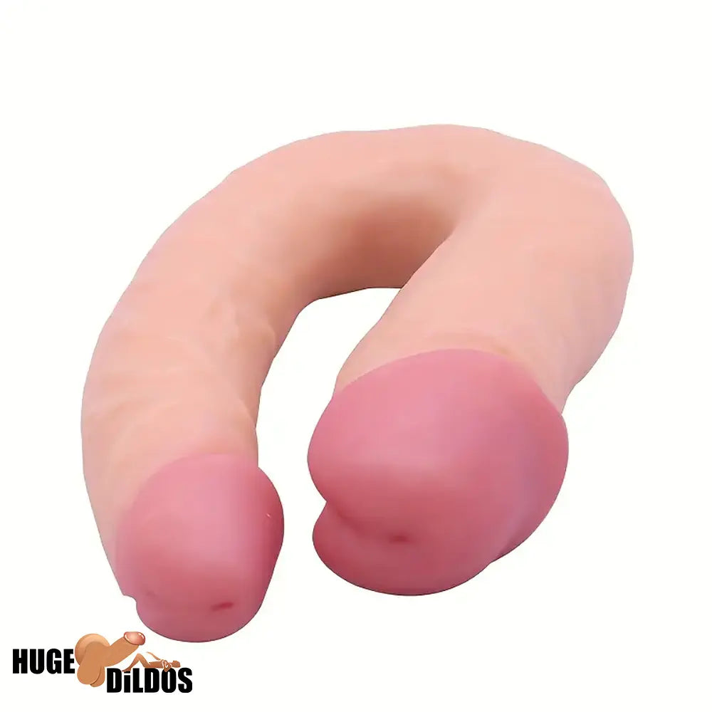 6.69in Realistic Small Dual Ends Dildo For Female Lesbian Pleasure G-spot