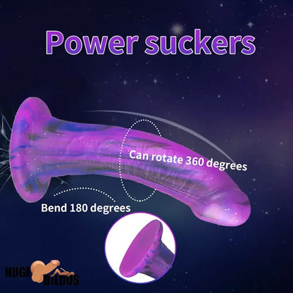 7.08in Silicone No Eggs Soft Dildo For Female Male Love Pleasure Love