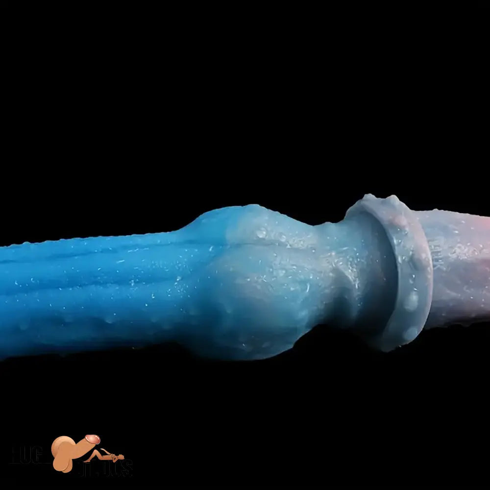 15.7in Long Large Double Sided Liquid Silicone Dog Horse G Spot Penis Dildo