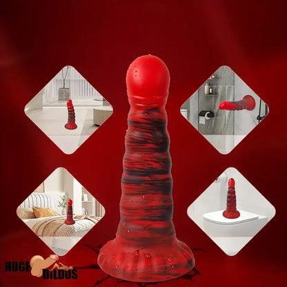 7in 8.7in Fantasy Big Silicone Soft Fat Dildo For G-Spot Anal Stimulation Sex