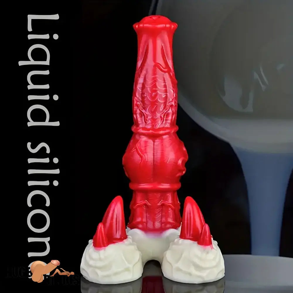 10.04in Big Animal Horse Cock Silicone Soft Cock Dildo For Play Dilator