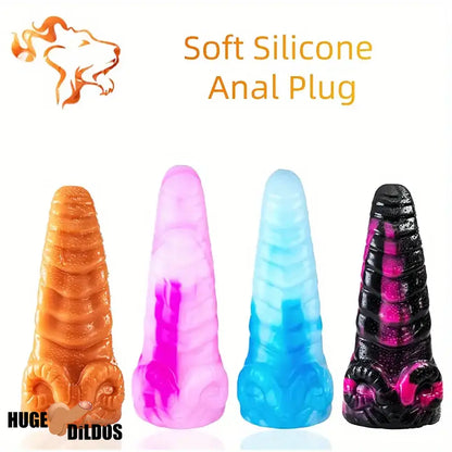 10.2in Sheep Silicone Soft Animal Monster Dildo For Women Men Advancers
