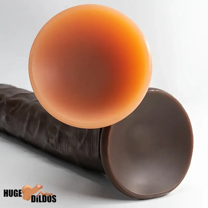 13.58in Realistic Large Long Silicone Soft Anal Dildo For Male Female Cock