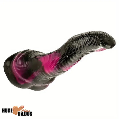9.45in 11.8in Fantasy Animal Snake Cock Silicone Soft Dildo For Clit Play
