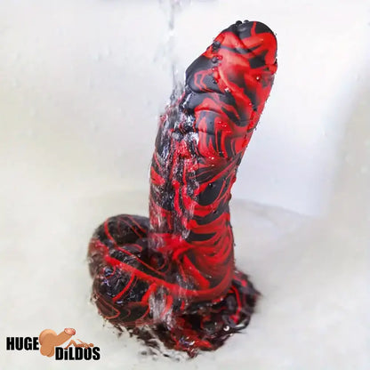 6.88in 8.66in Body Safe Silicone Soft Dinosaur Dildo For Hands-Free Play